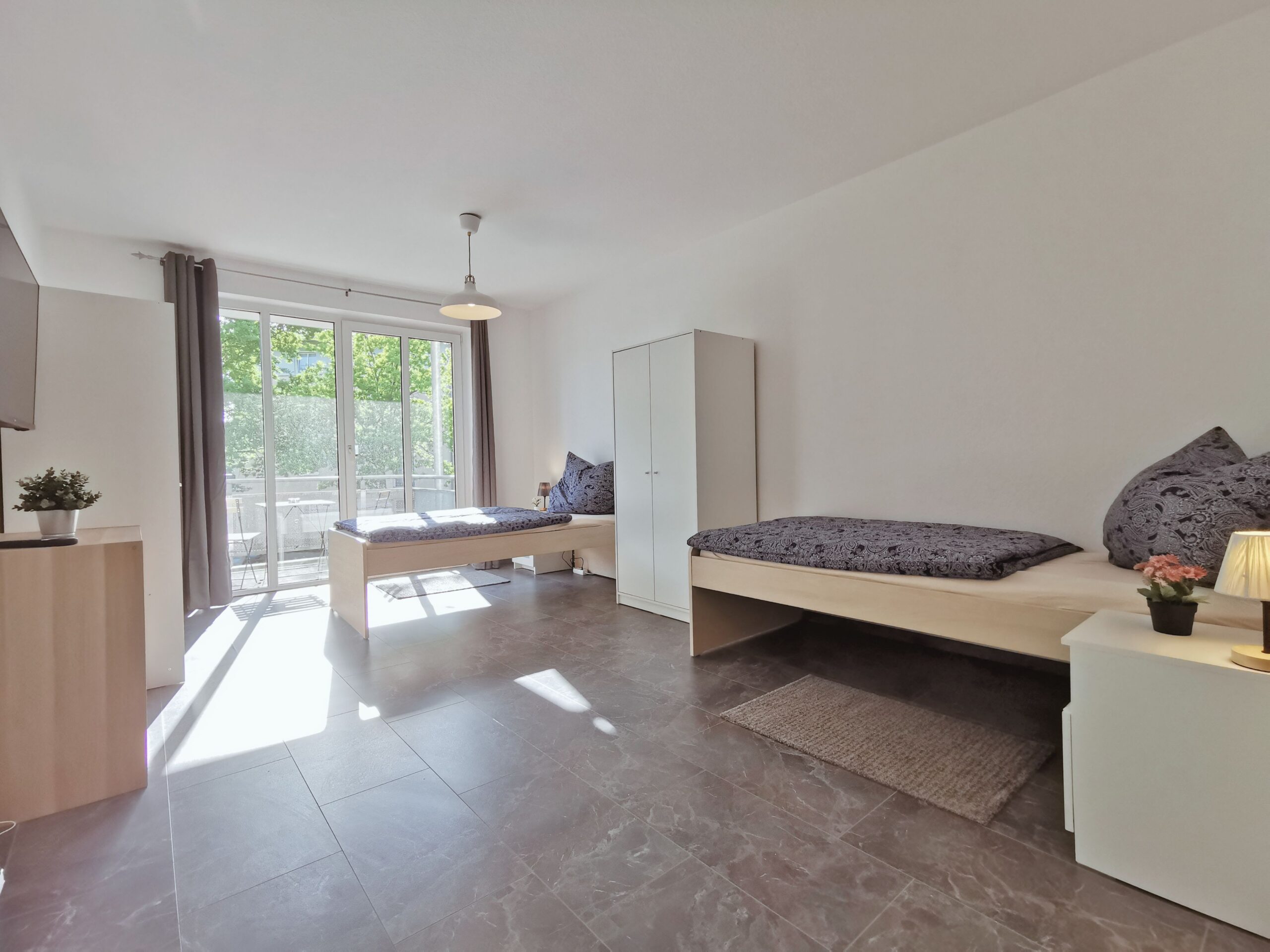 Monteurzimmer Bielefeld Schlafraum