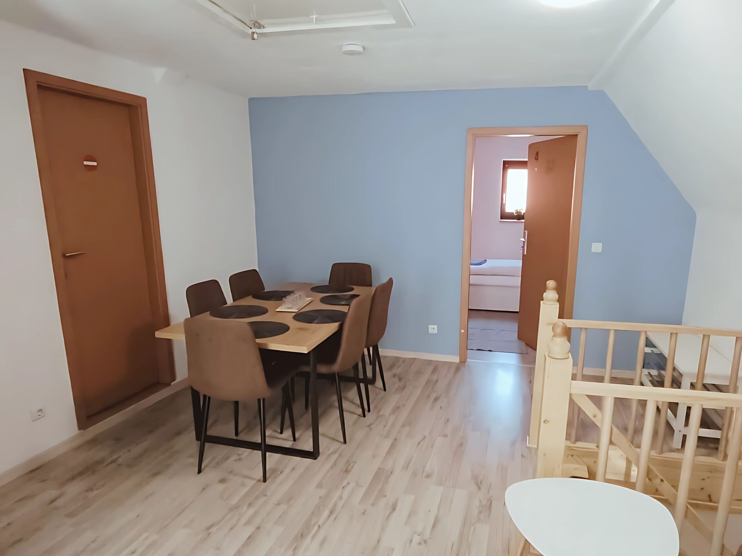 Monteurzimmer Itzehoe Essbereich