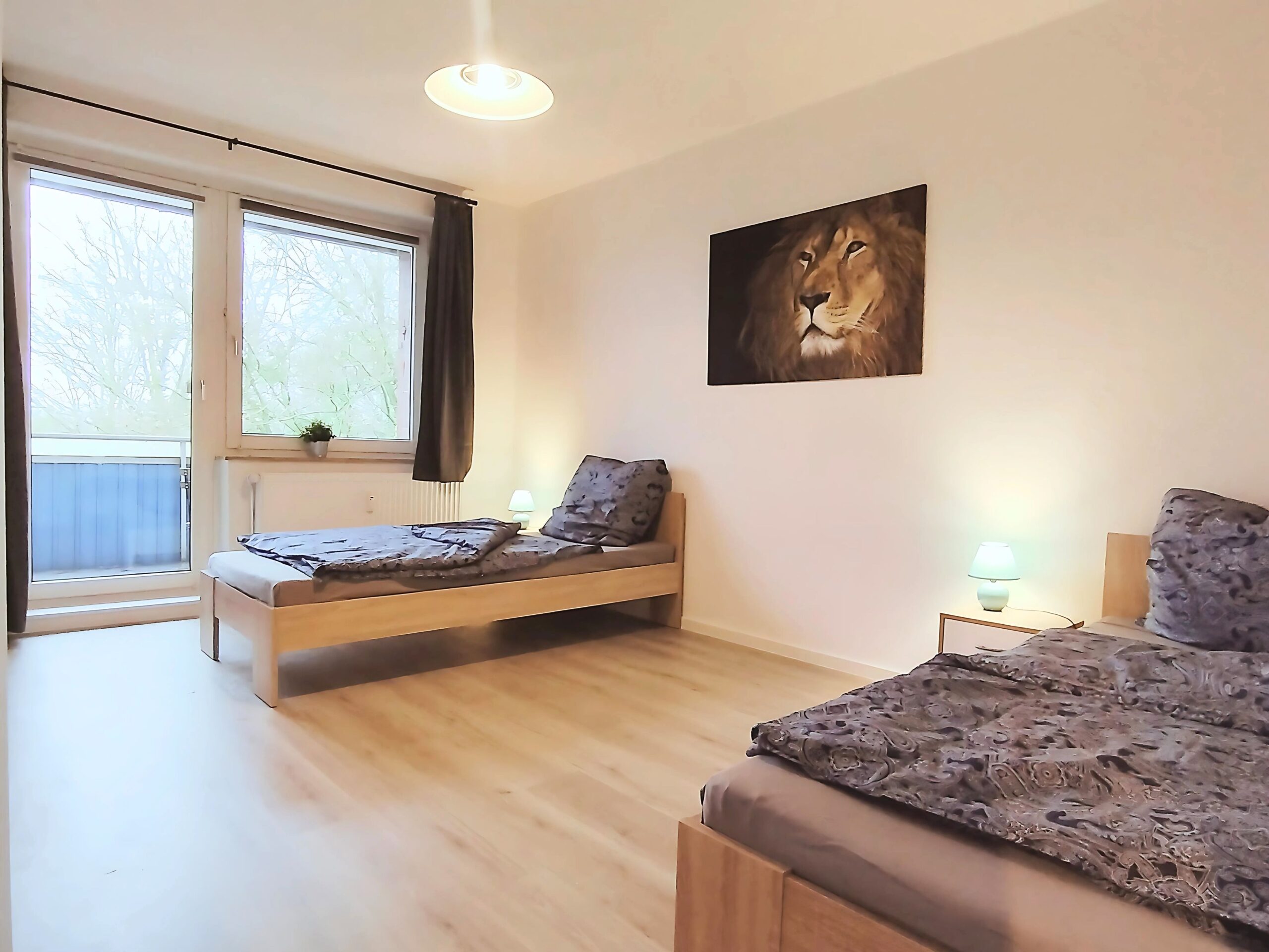 Monteurzimmer Emden Schlafraum